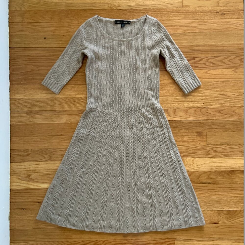 Ralph Lauren Cashmere Sweater Dress